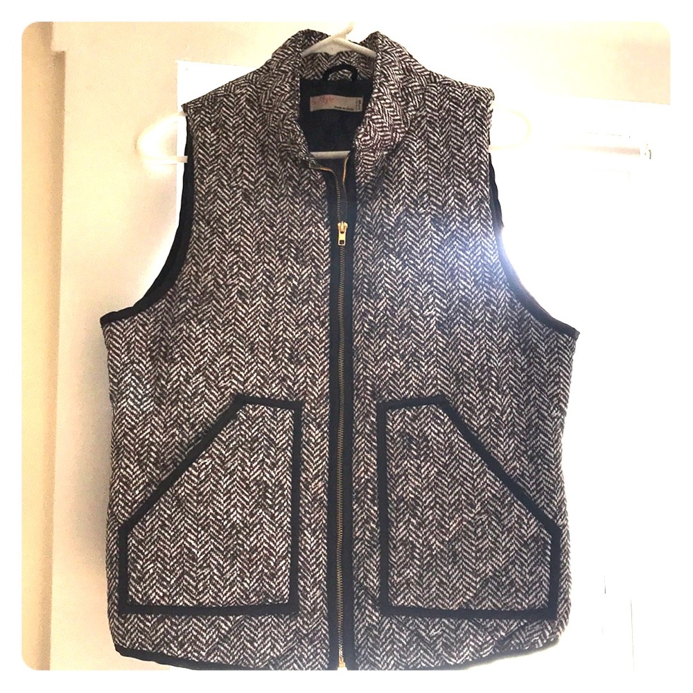 Herringbone vest